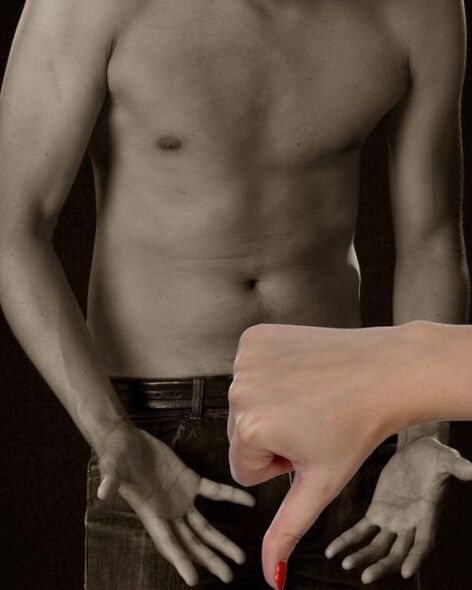 slechte potentie bij mannen